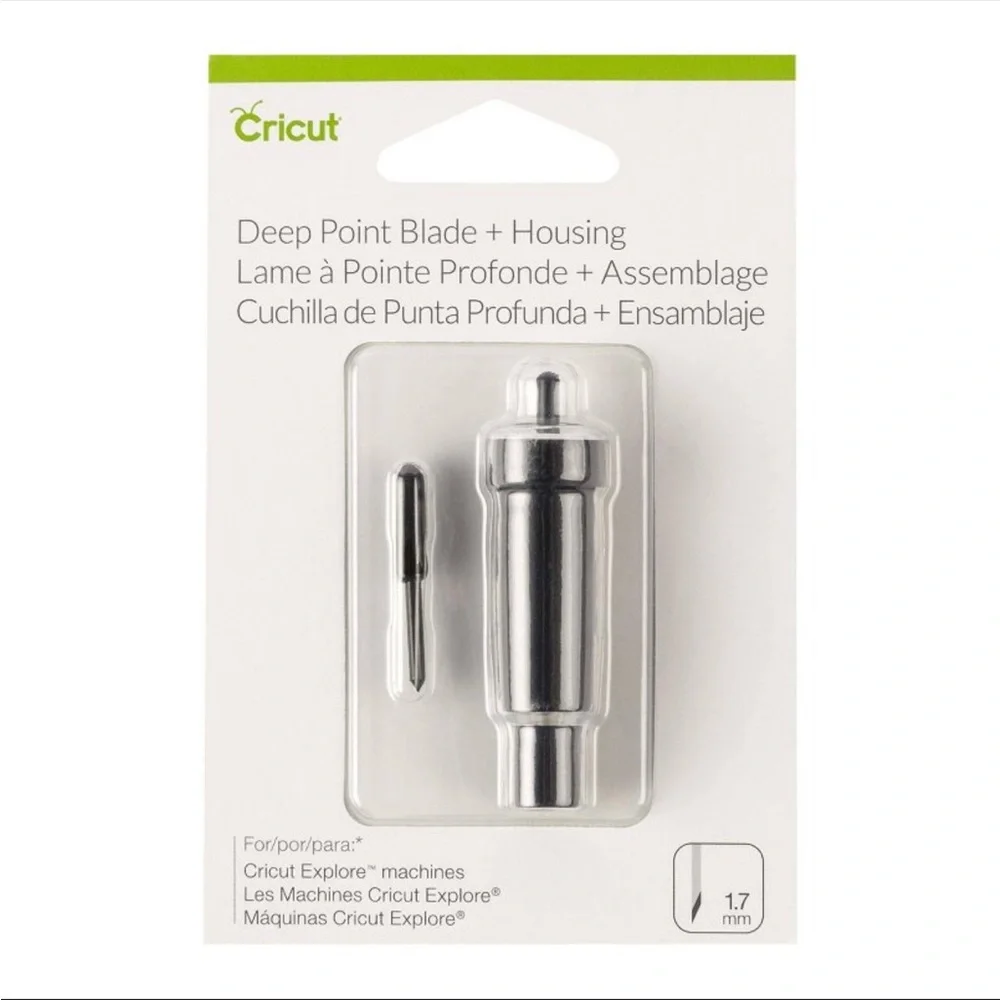 4/$30 Cricut Deep Point Blade with Housing - Picture 1 of 6